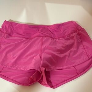 Lululemon Athletica sonic pink speed ups